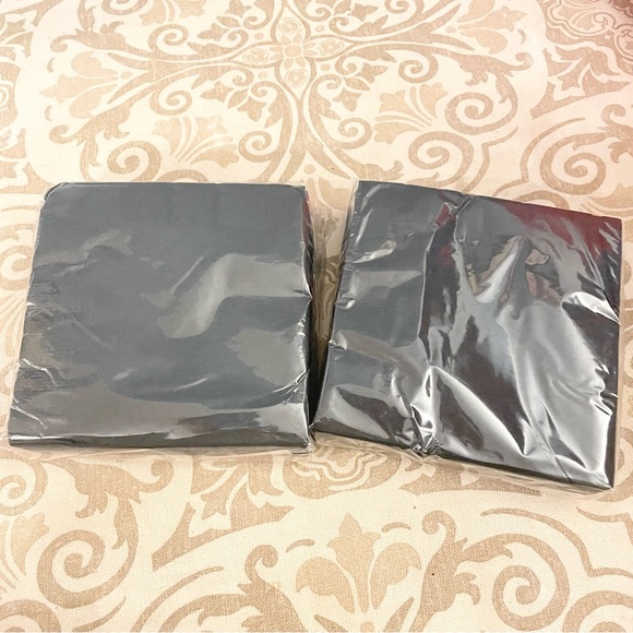 Black Beverage Napkins 2-Ply Disposable Paper Bar Cocktail Party 200 Pcs - Picture 3 of 3